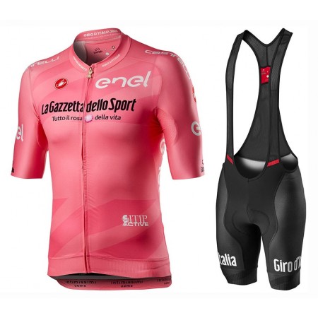 Tenue Maillot + Cuissard à Bretelles 2020  Giro d`Italia N002